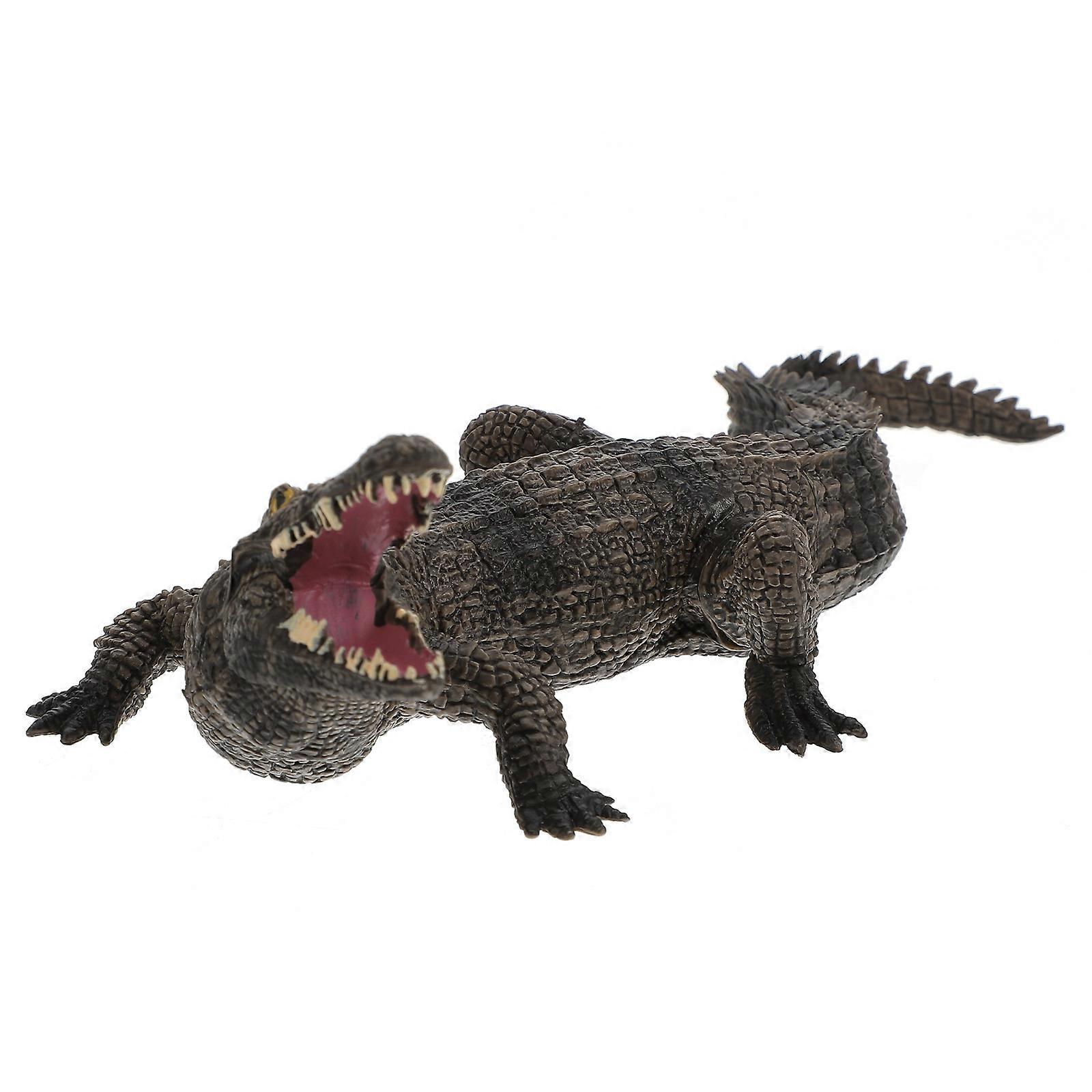 Black Lifelike Model for Kids Playing with PVC Material 1 Pc