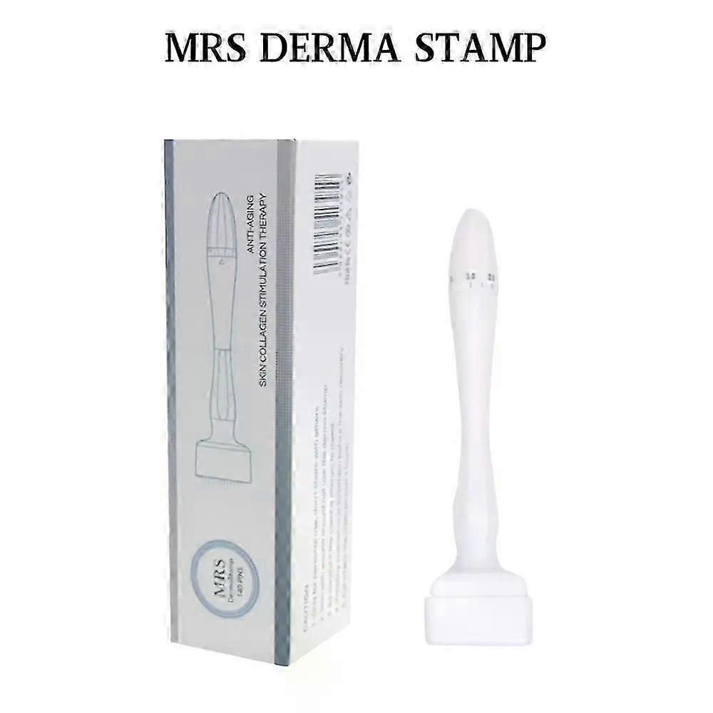 Craft 1PCS Professional Derma Stamp 140 Titanium Adjutable Microneedling Derma Stamp Sterile For Face Bread