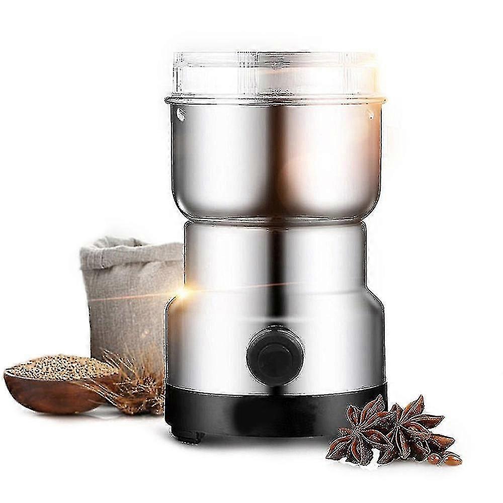 Electric Coffee Grinder Grinding Milling Bean Nut Spice Matte Blender Cup
