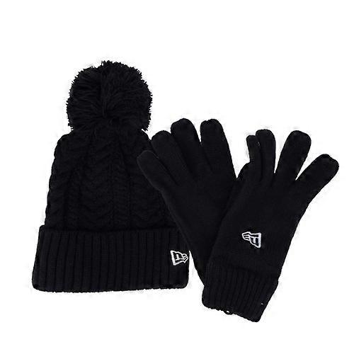 New Era Childrens/Kids Knitted Beanie & Gloves Set