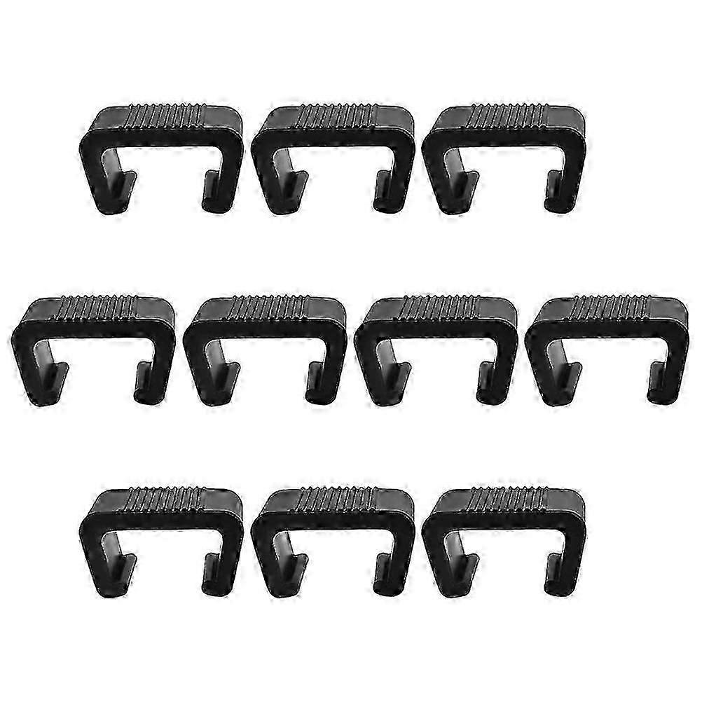 10 Adet Hasır Mobilya Klipleri Kanepe Klipleri Açık Veranda Rattan Kanepe Bağlantı Elemanları Klipleri