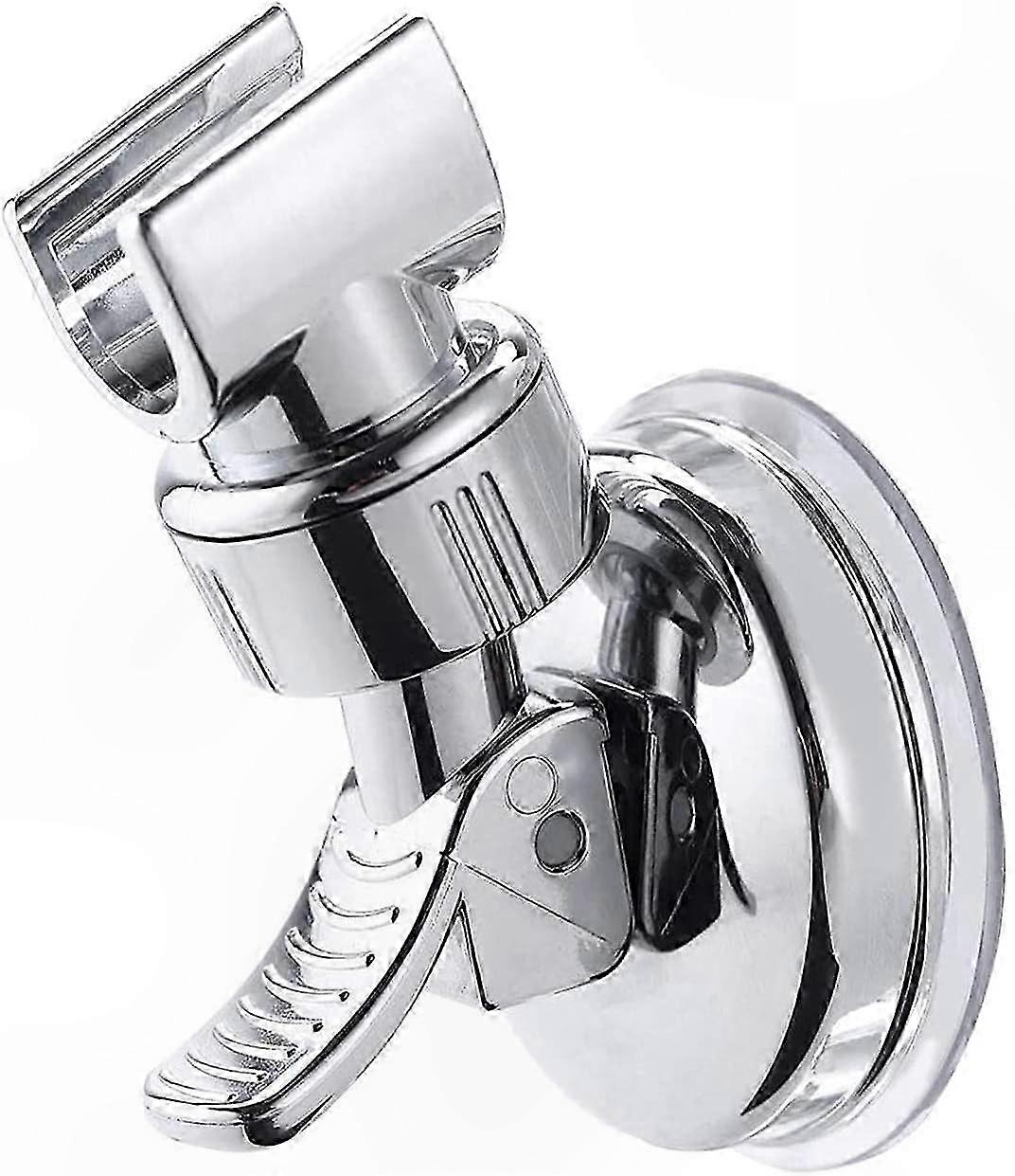 Adjustable Shower Head Holder with Suction Cup Wall Mount No Drill Reusable Waterproof Shower Accessory