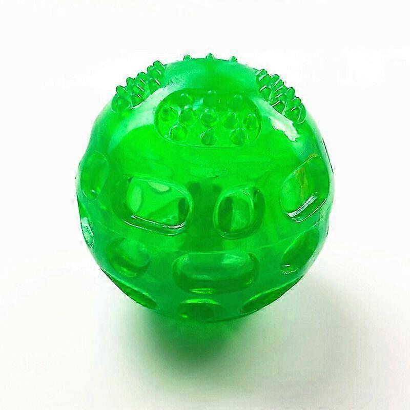 3 Pcs Sound Toy Balls for Dogs Solid and Resistant Rubber Indestructible Bouncing for Training