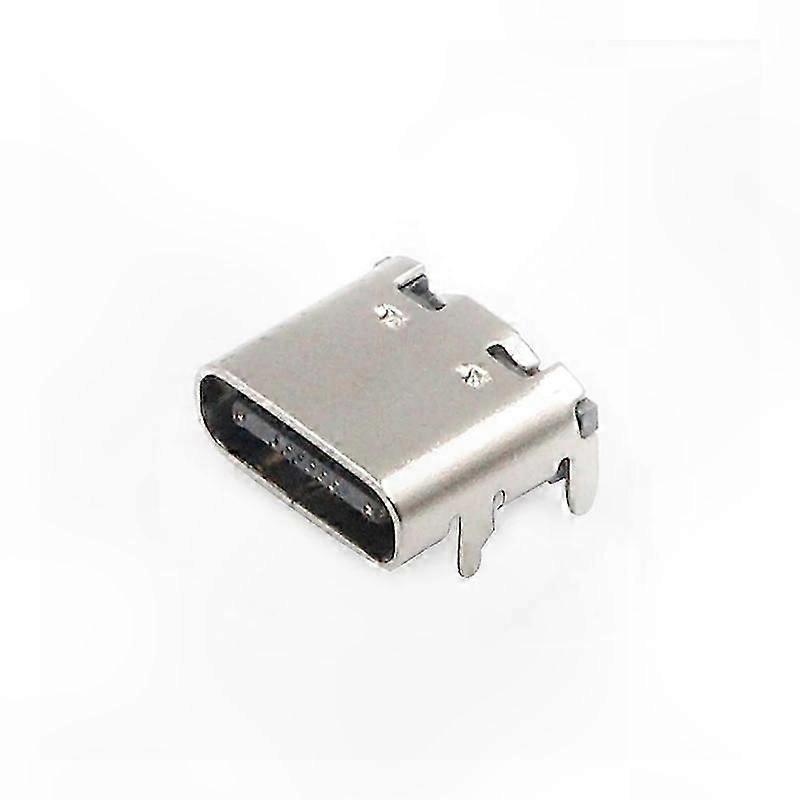 USB Type-C Charging Port Connector with 16 Pins for Data Transfer and Power Delivery