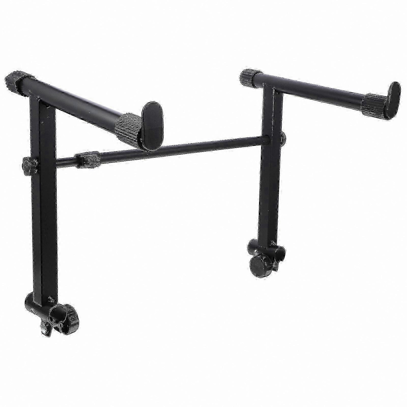 Universal Keyboard Stand for Electric Organ and Piano, Durable Black Rack for Musical Instruments hwy