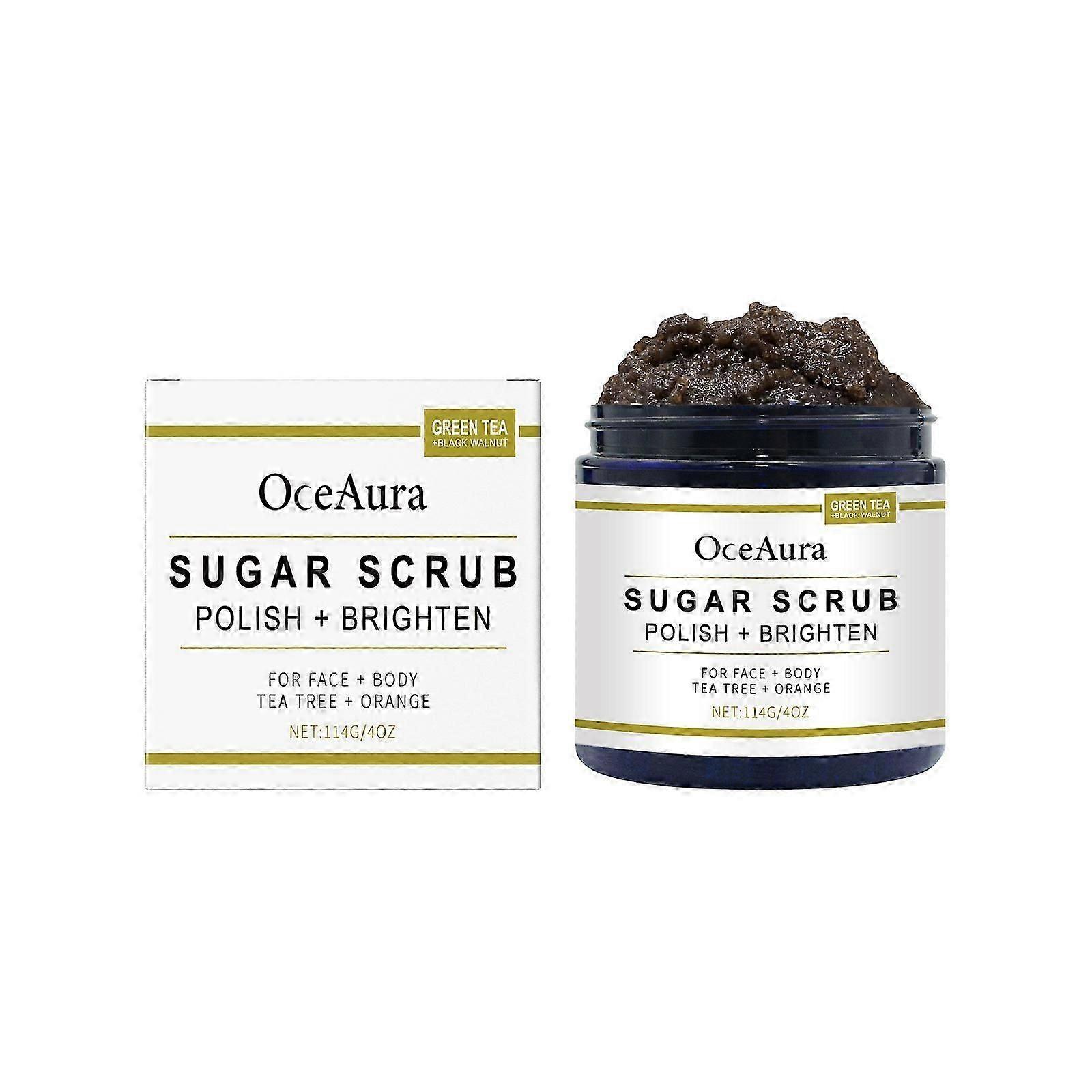 OceAura Nourishing Scrub Plant Particle Cleaning and Moisturizing 2-in-1 Gentle Exfoliating Scrub