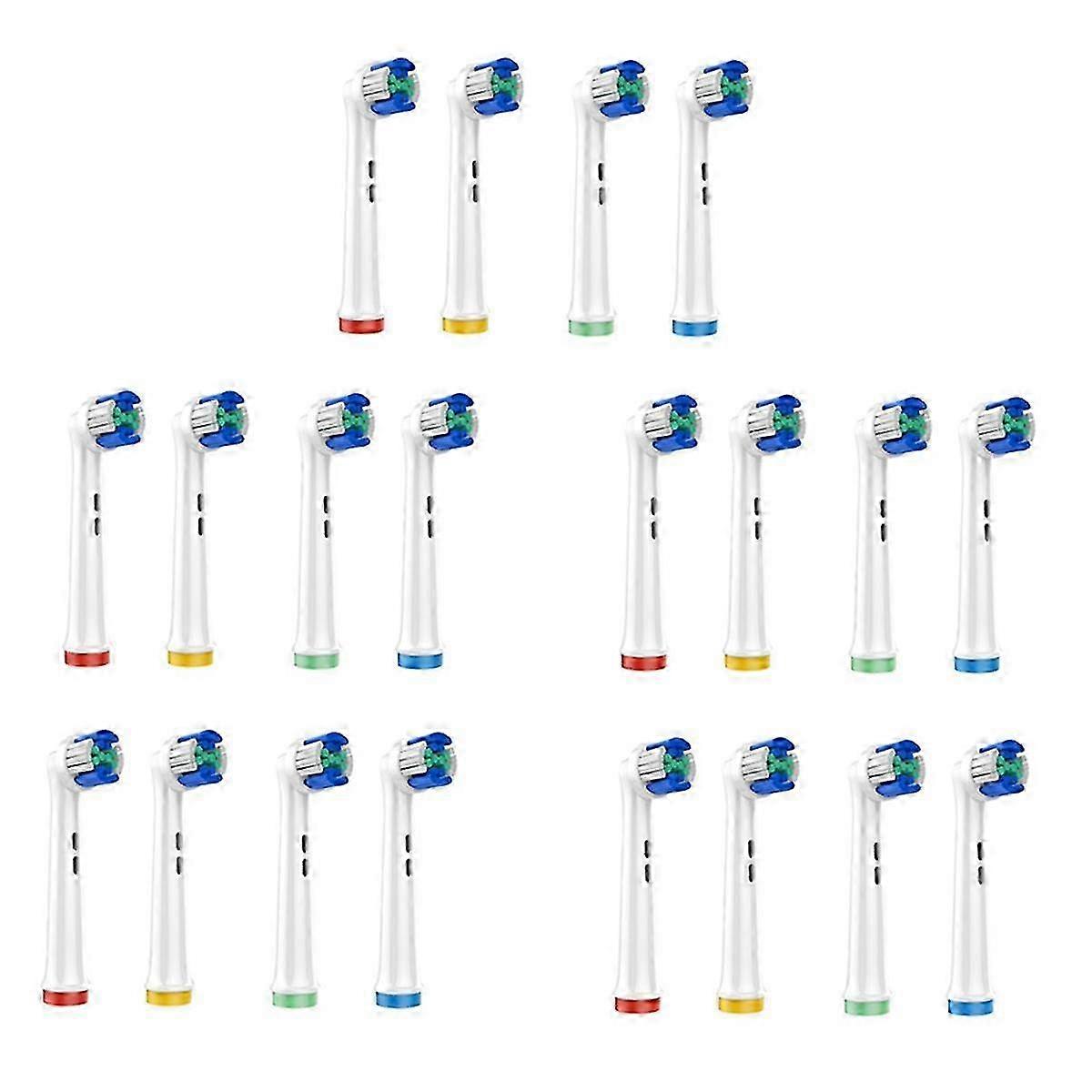 20PCS Replacement Brush Heads Compatible with Electric Toothbrush