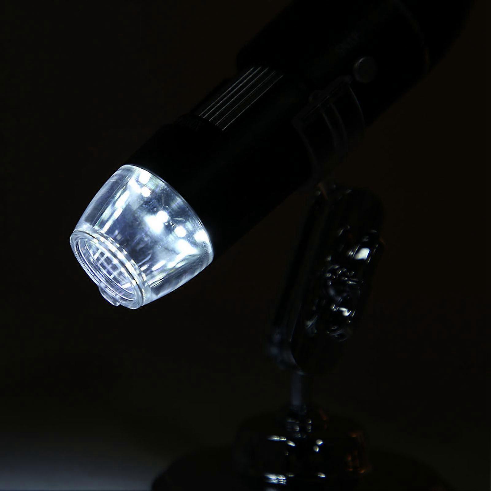 LED USB Microscope 50X-500X with Holder 0.3MP Portable Magnifier
