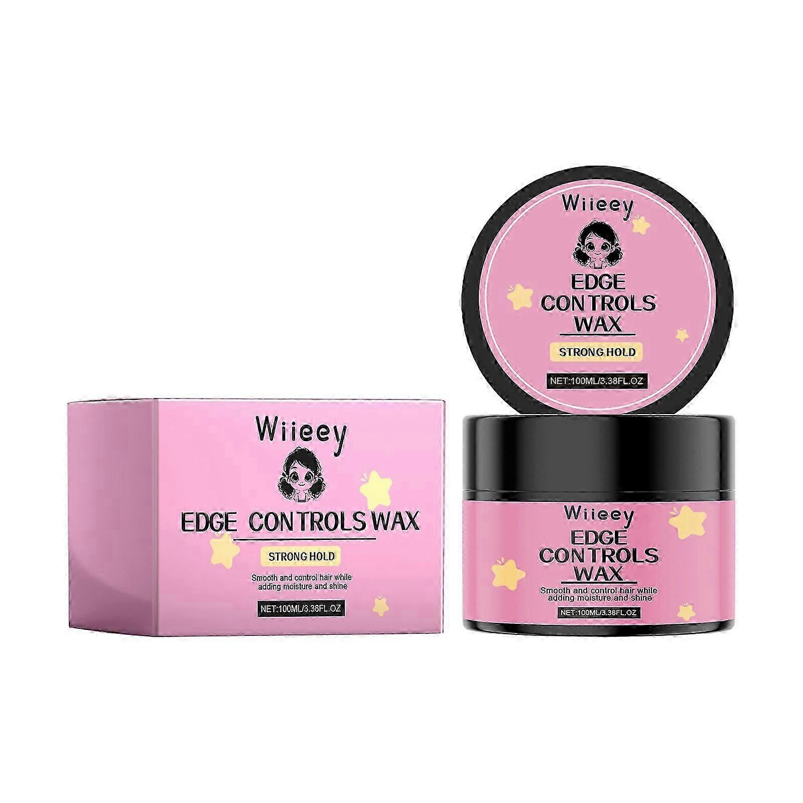 Wiieey holds hair wax to smooth out frizz, maintain long-lasting styling, and tidy up broken hair wax