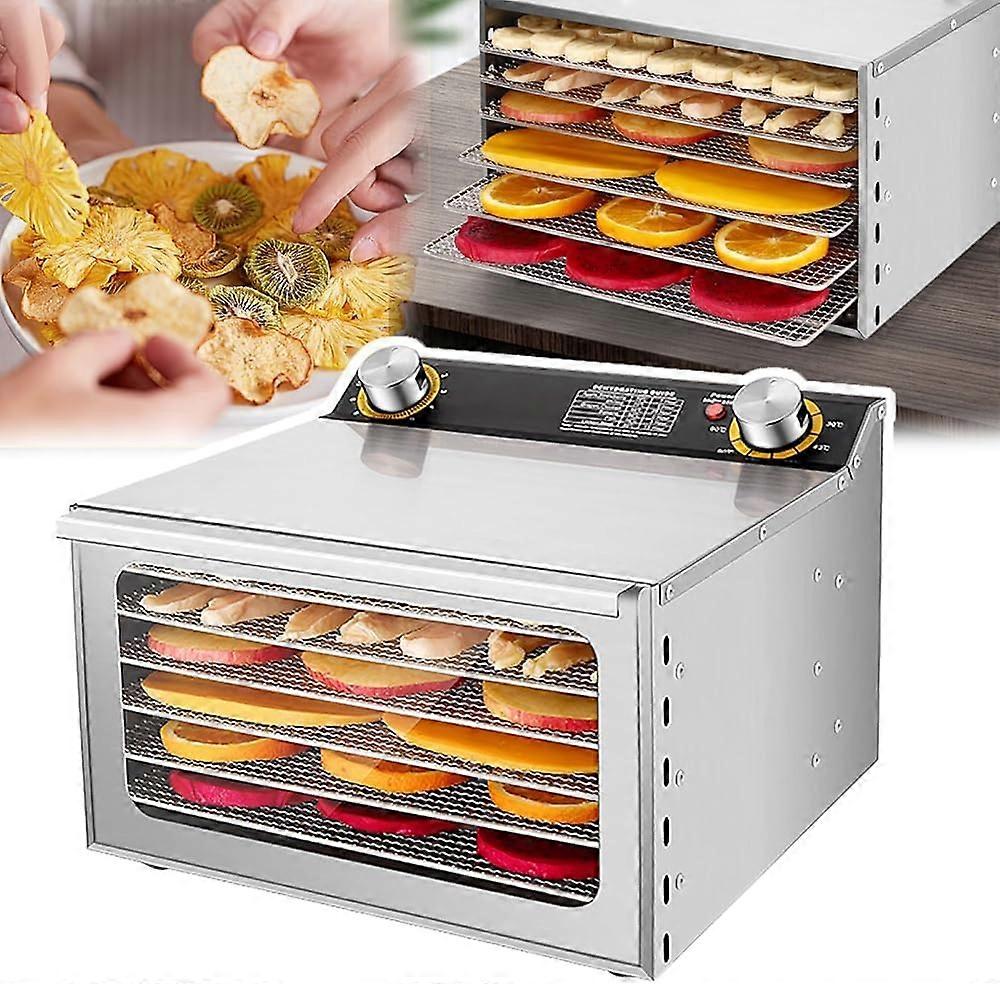 Small Food Freeze Dryer for Home Use, 6-Layer Multifunctional Air Drying Machine for Fruits, Vegetables, Meat, and Seafood