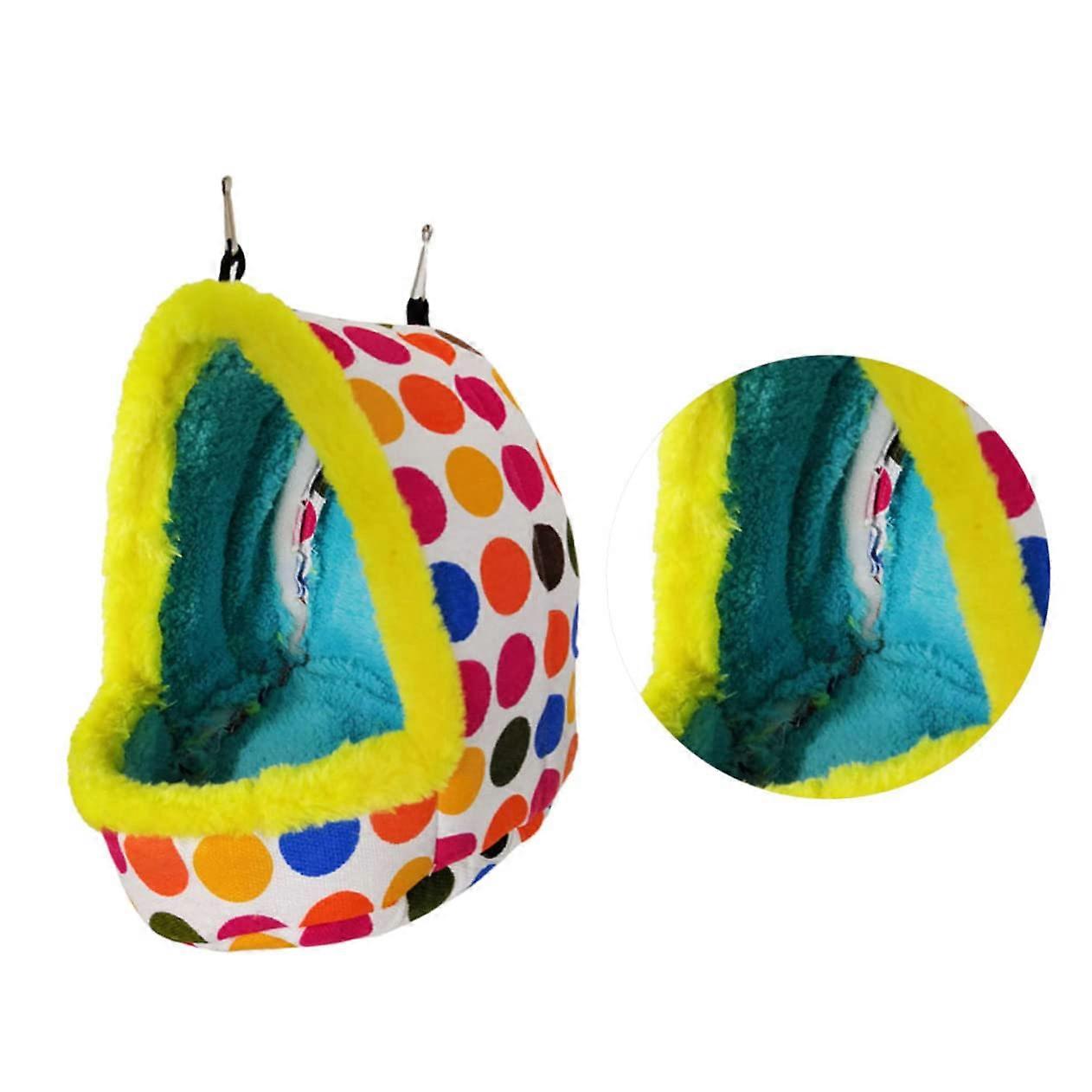 Parrot Nest Bed Plush Soft Bird Sleeping Pad For Parrots, Pet Bird Bedding