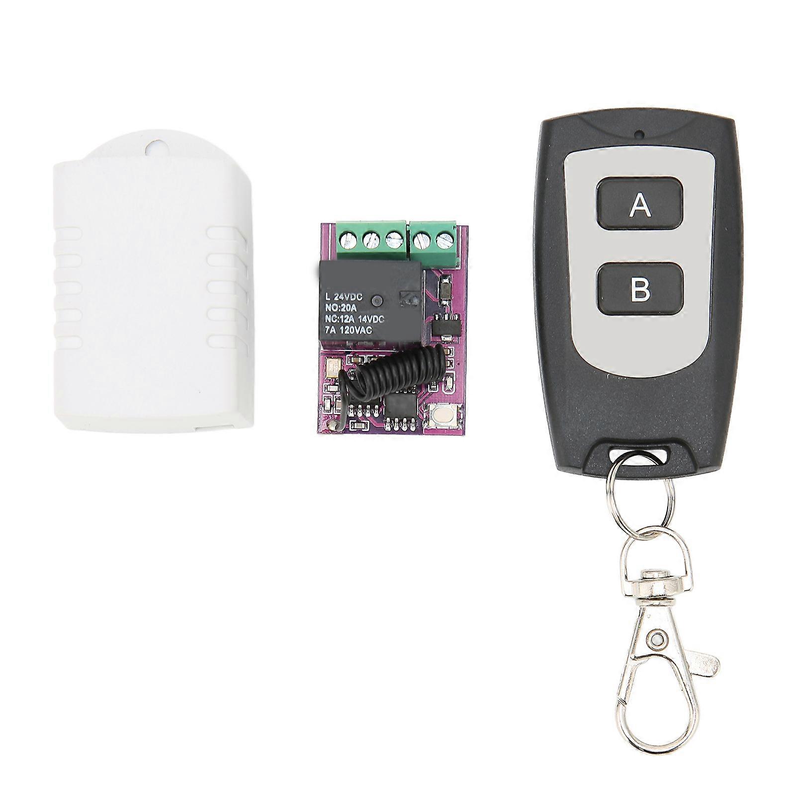 Remote Control Relay 20A Mini Relay Wireless Switch for Electrical Equipment Household Appliances