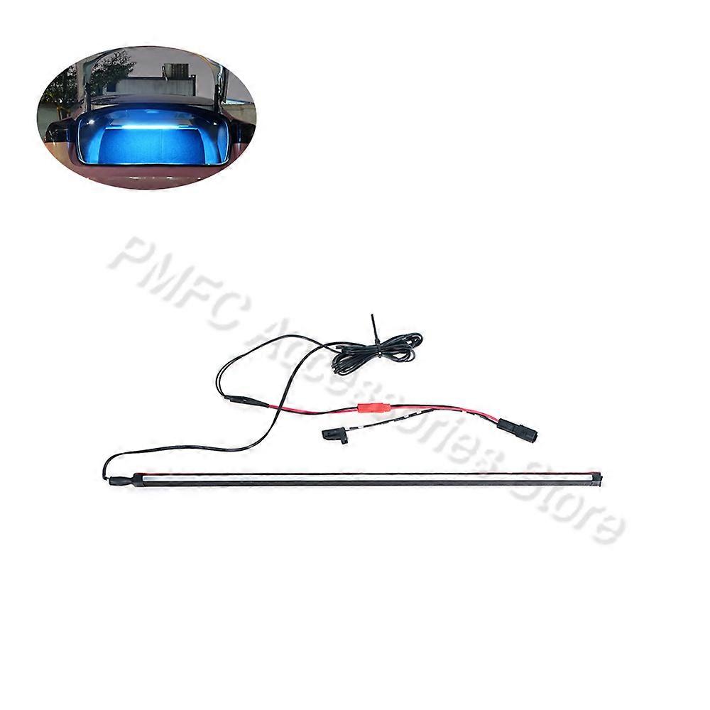Applicable 12V LED Rear Trunk Atmosphere LED Light Bar Strips Trunk Interior Decorative Lamp For Tesla Model 3 2019 2020 2021 2022
