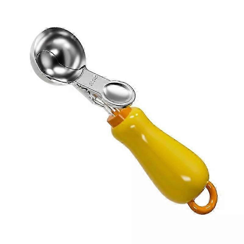 Ice Cream Scooper, Stainless Steel Spring Load Trigger Tool for Parties Restaurants Home Baking Cookie Dough