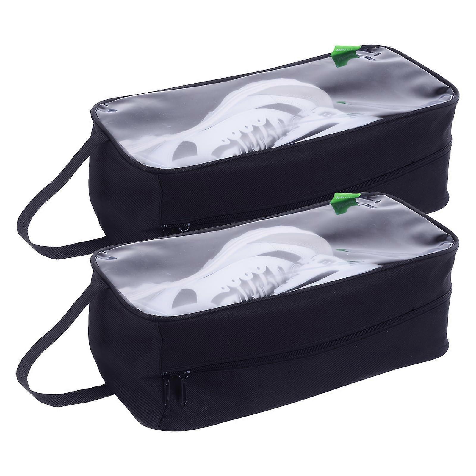 2 PCS Waterproof Golf Shoe Bag, Breathable Durable Organizer for Travel, Sports, Gym, Outdoor Use, Unisex Design