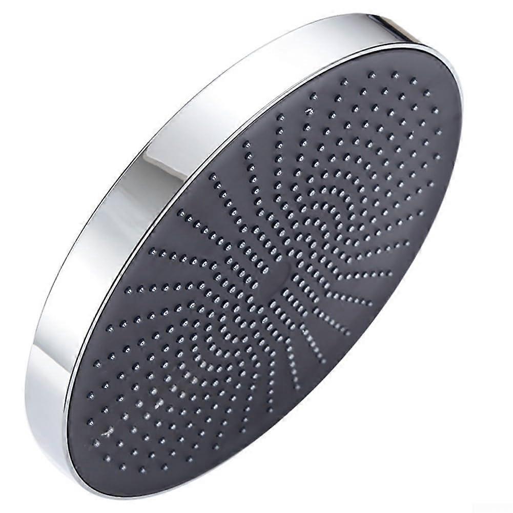 12 Inch Silicone Shower Head With AntiClog Nozzles, Universal Compatibility, Matte Black Finish, Model S12