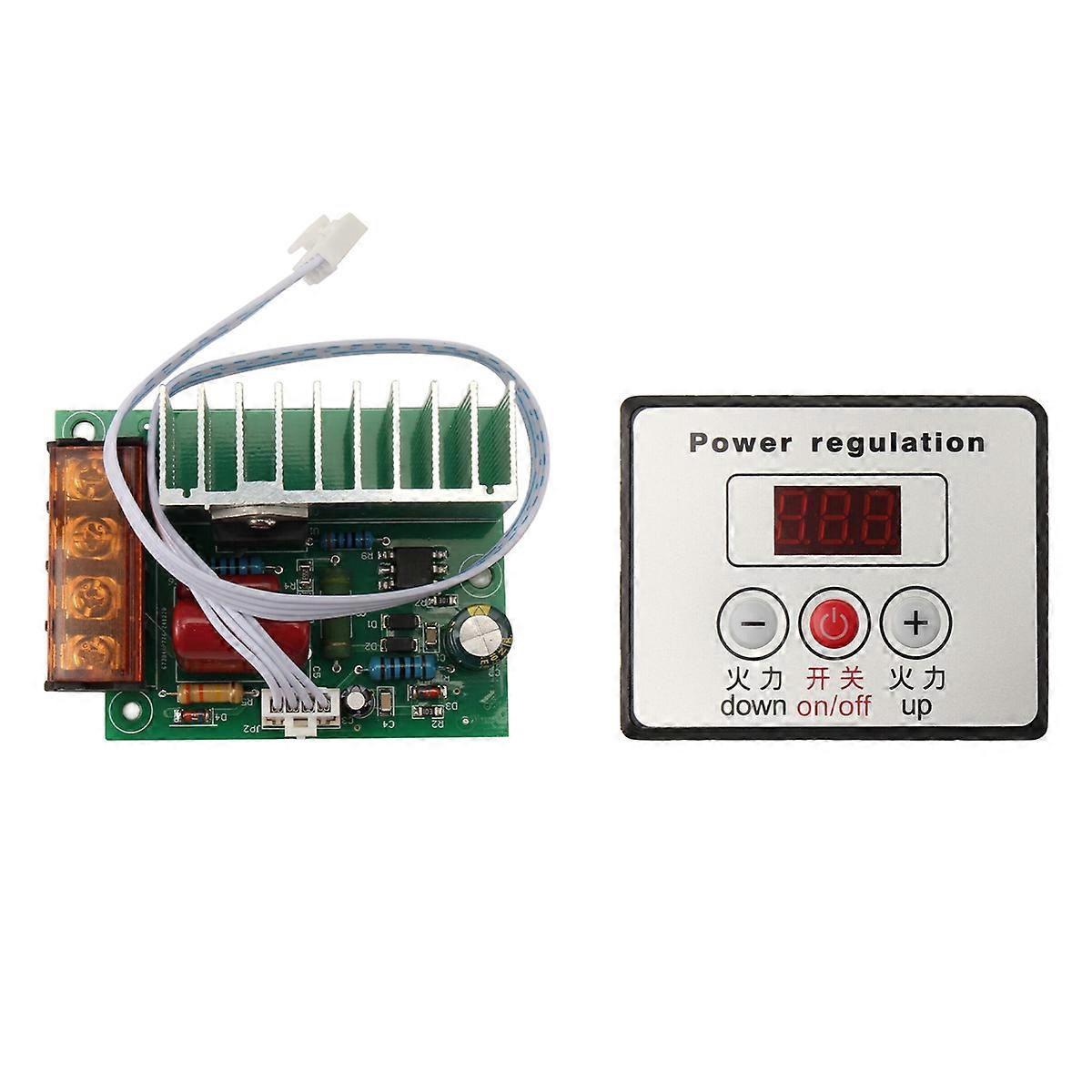 4000W AC SCR Voltage Regulator Dimmer Electric Motor Speed Temperature Controller for Water Heater M