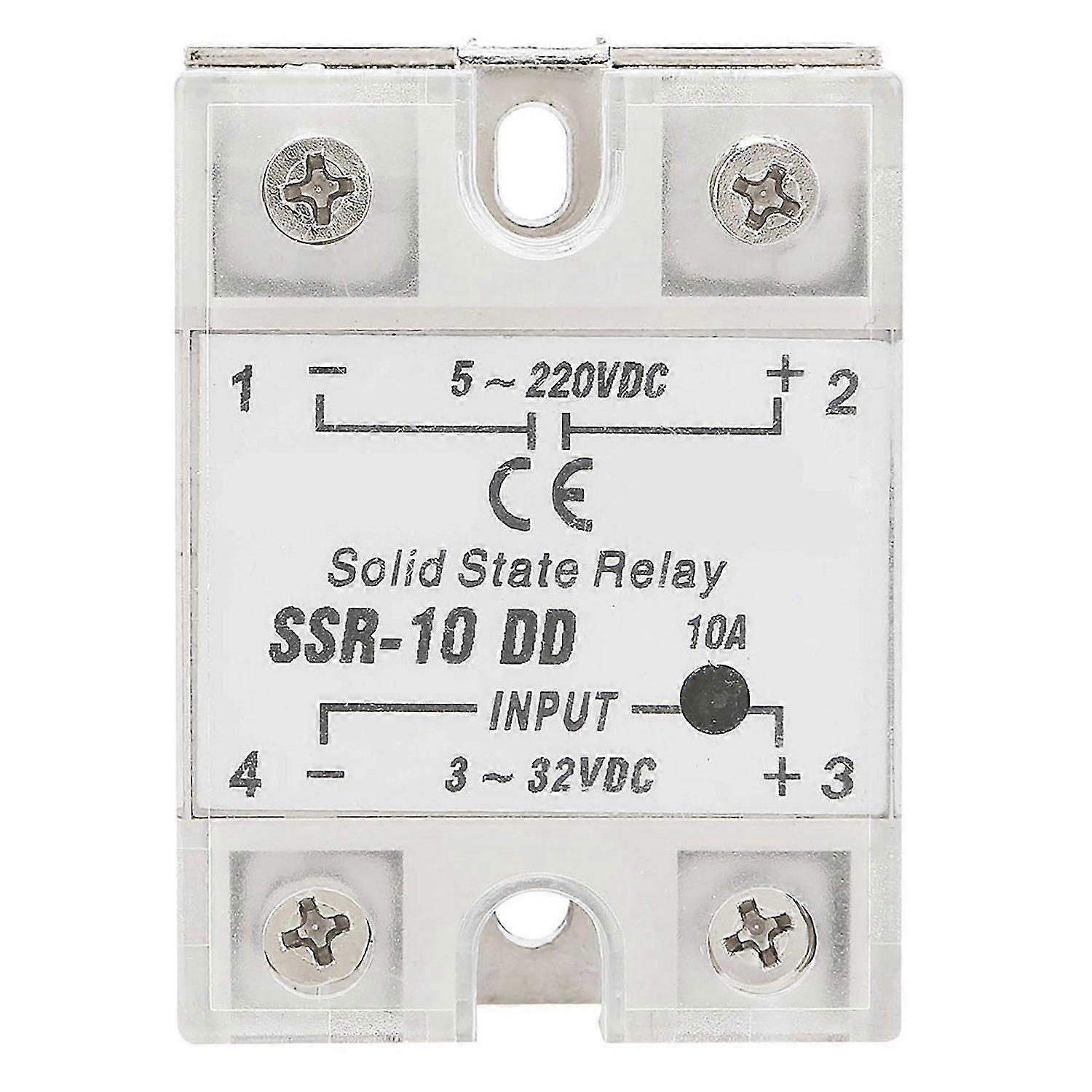 High quality SSR-10 DD 10A solid state relay (DC control DC)