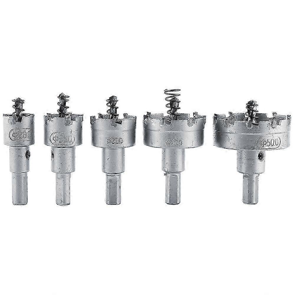 High quality 5-piece carbide hole saw set 20/25/30/40/50mm