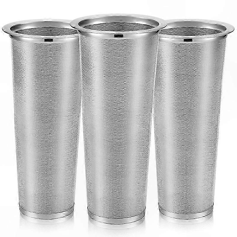 3-Pack Reusable Coffee and Tea Infuser Filters for Cold Brewing