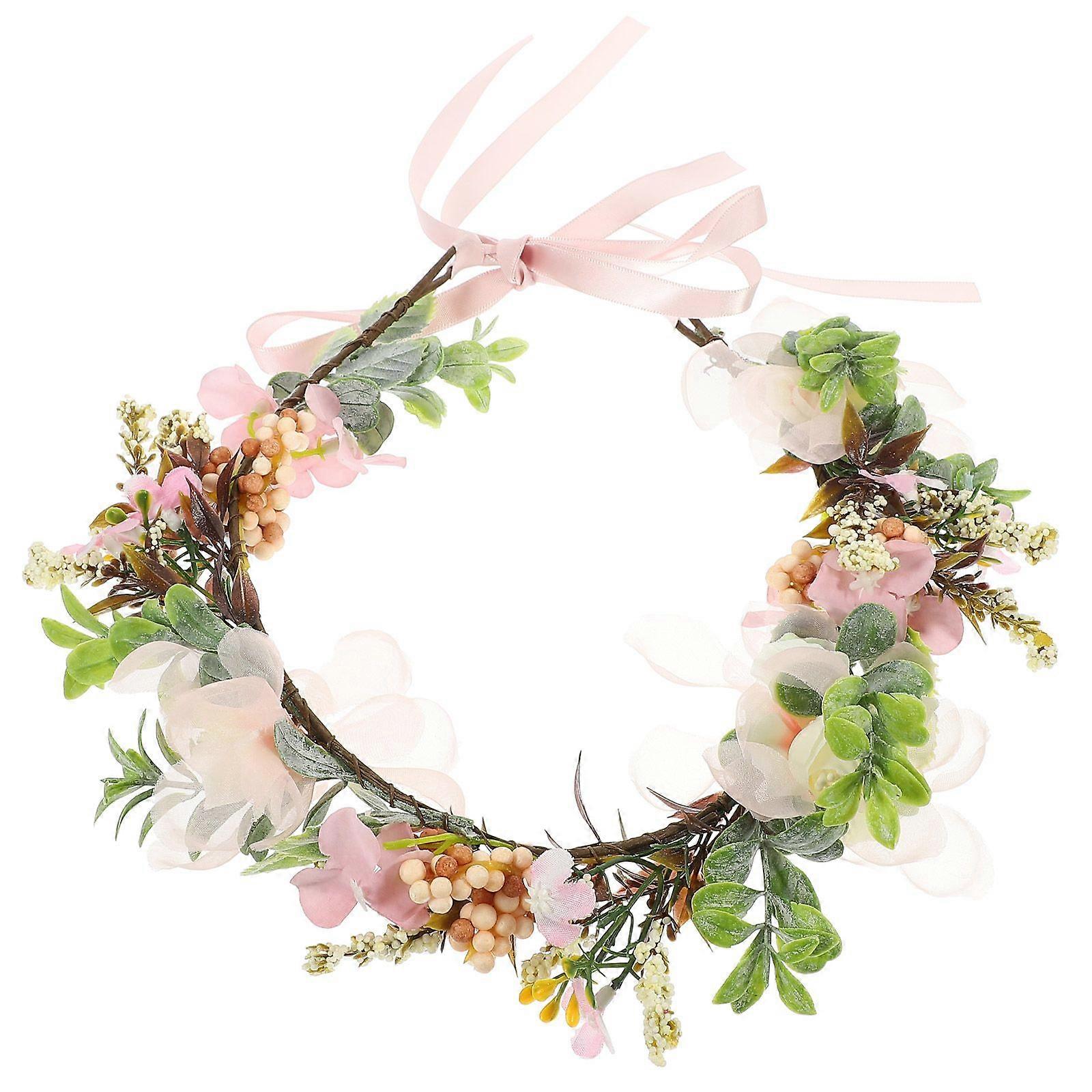 Λουλούδι κολάρο σκυλιών γαμήλιο λουλούδι στέμμα για γάτες σκυλιών τεχνητές προμήθειες κατοικίδιων ζώων στεφανιών λουλουδιών