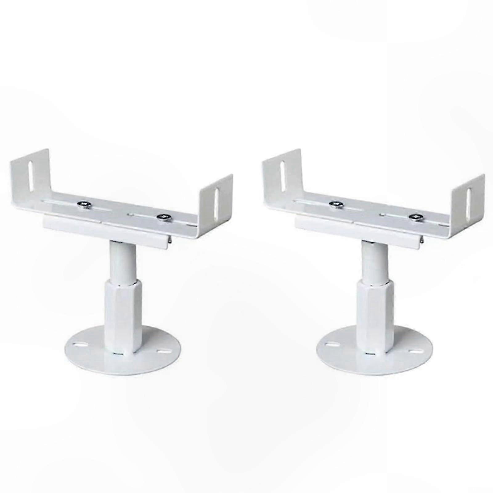 Adjustable Radiator Feet Set, 2-Pack Aluminum Support Brackets for Floor-Mounted Units