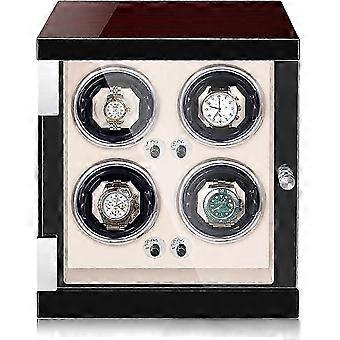 Automatic Winder with LED Light & Smart Vertical Watch Shaking Function, Anti-Magnetic Design, Automatic Stop Feature