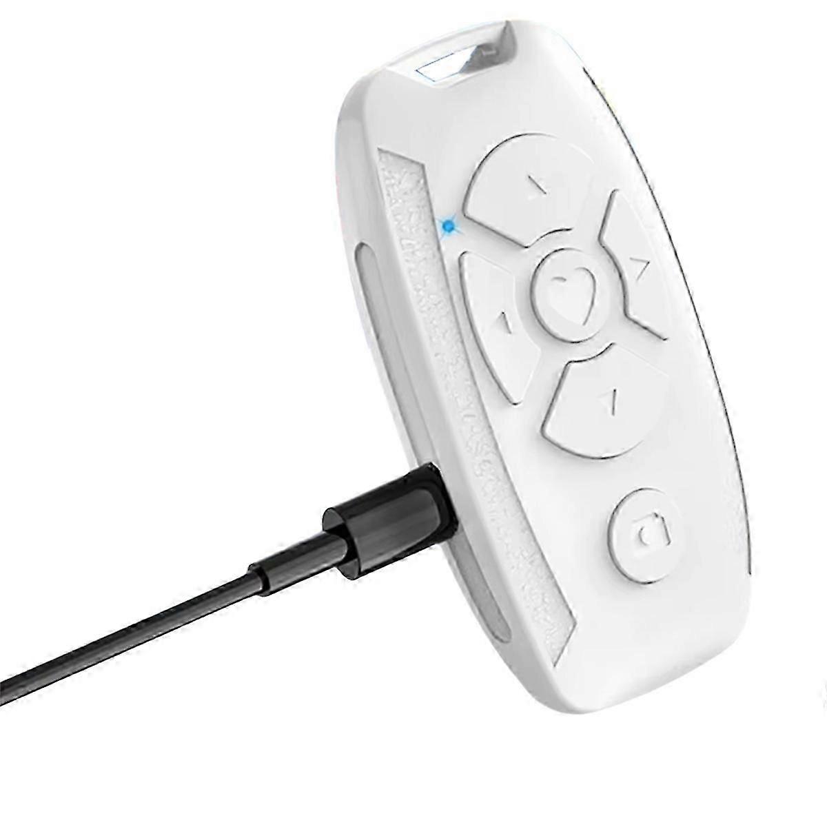 Rechargeable Bluetooth Remote Control Wireless Controller Camera Stick Shutter Release for Phones E
