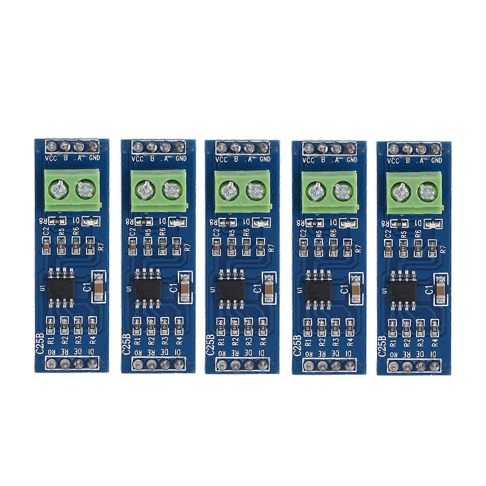 5pcs RS-485 Converter Module TTL to RS-485 Adapter for Raspberry pi