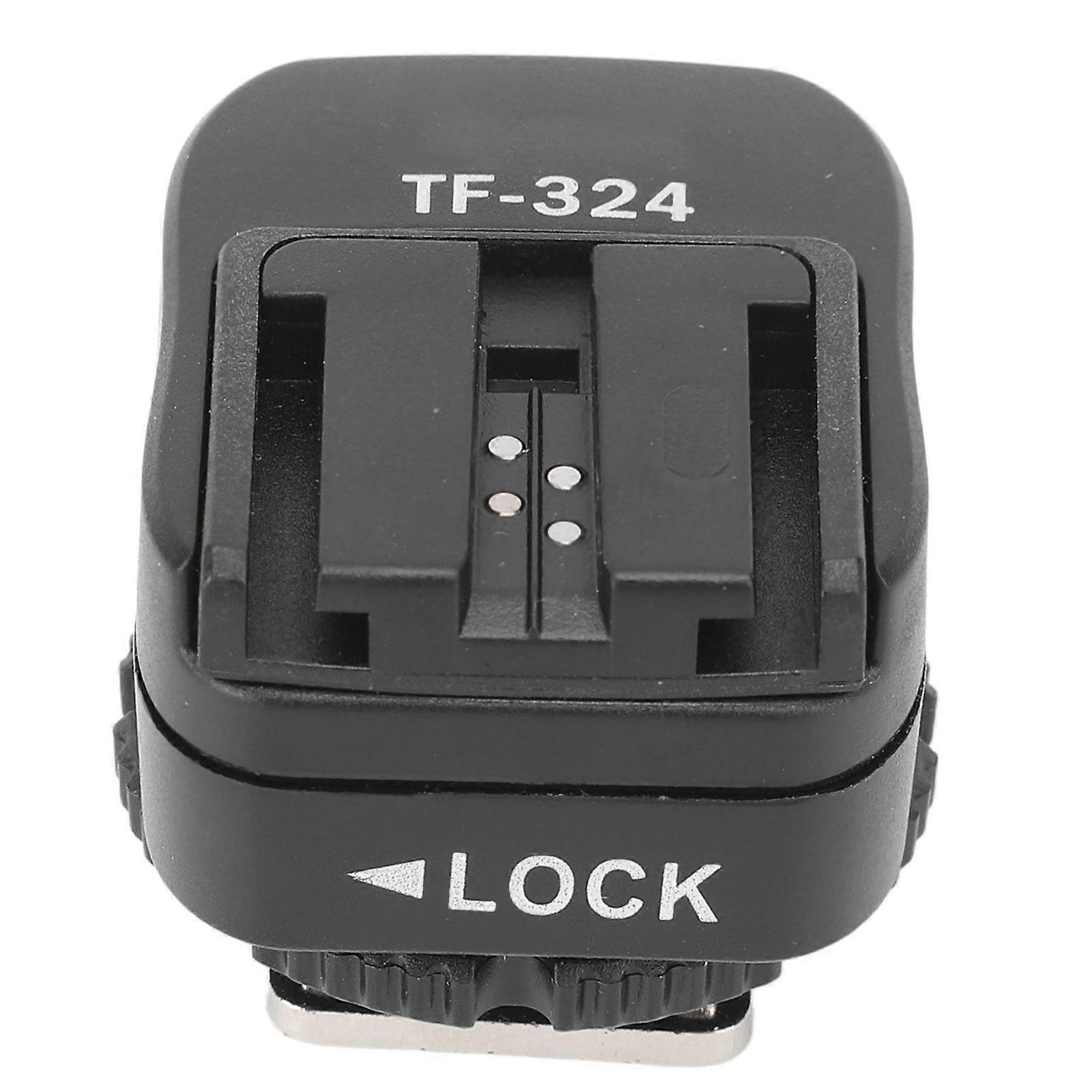 Flash Hot Shoe Adapter with PC Sync Port Easy Installation Stable Connection Camera Accessory for SB900 SB27 SB80DX SB50DX