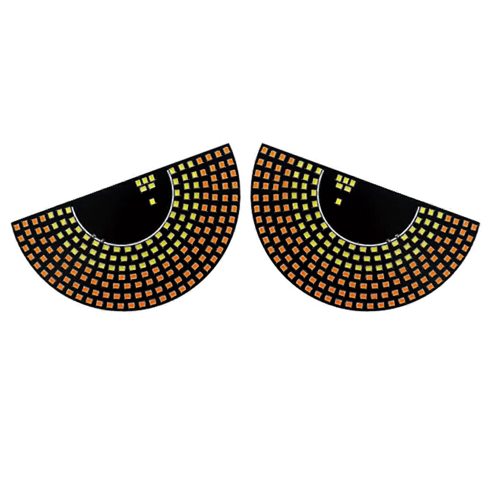 LED Car Display Flexible Devil Eye Light, MultiUse Car Lamp With Devil Eye Design For Hotels And Road Lighting