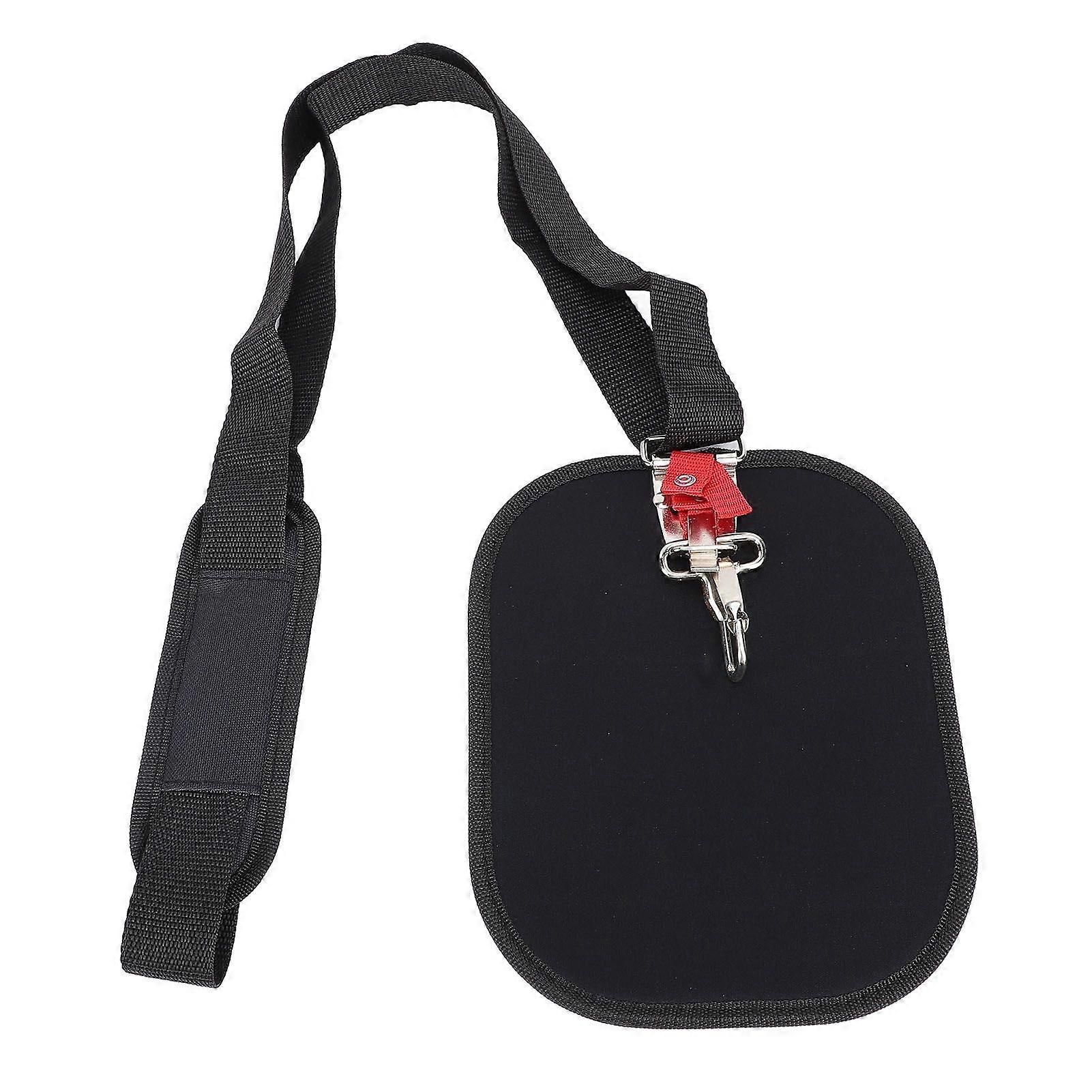 Lawn Mower Single Shoulder Strap Nylon Thickened Padding Length Adjustable Weedeater Harness for Gardeing Tools