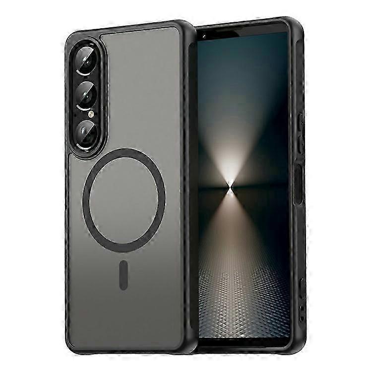 Compatible For Sony Xperia 1 VII Case Compatible with MagSafe Anti Drop PC + TPU Phone Cover