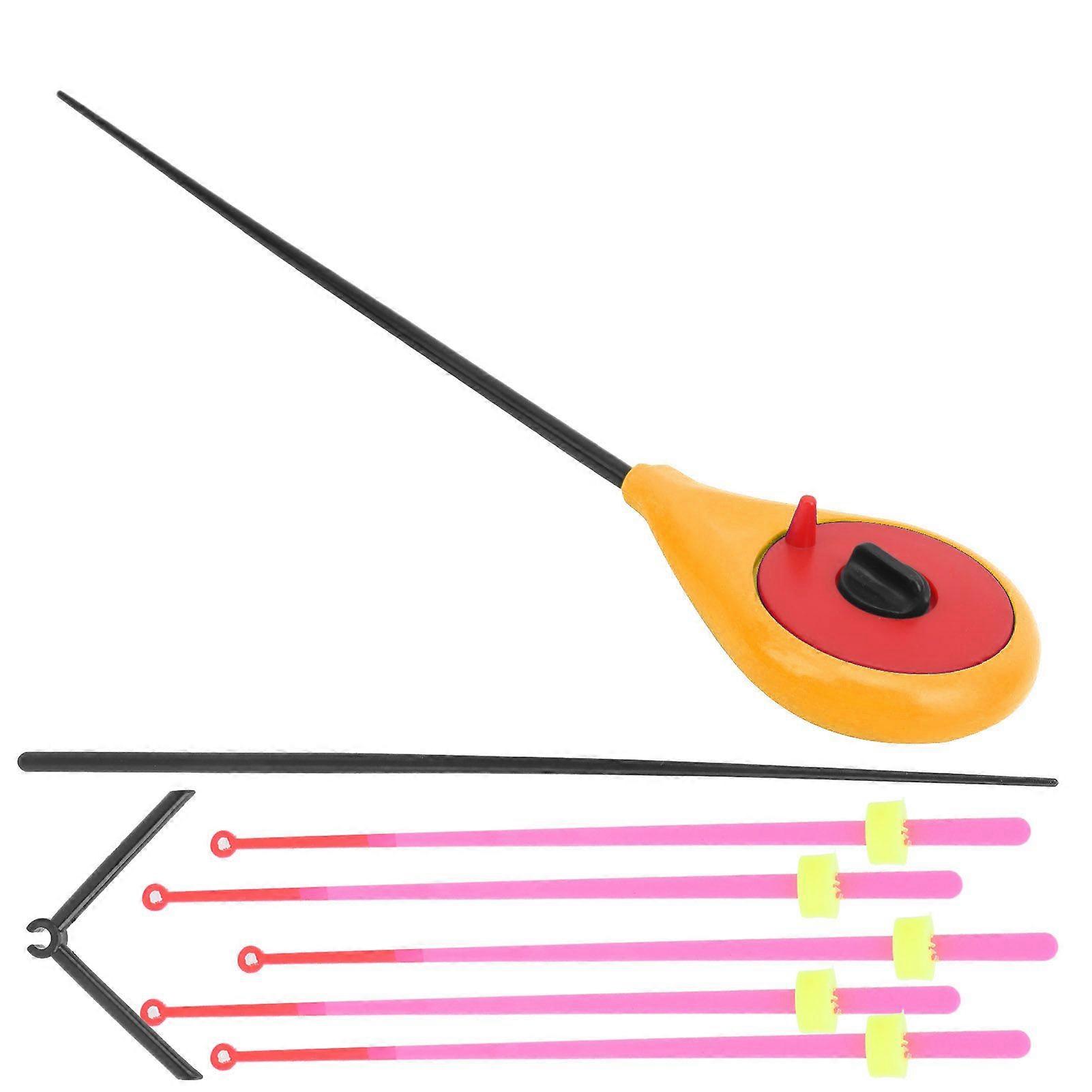 Mini Winter Ice Fishing Rod Pole Front Tip Extension Section Fish Accessories Kit