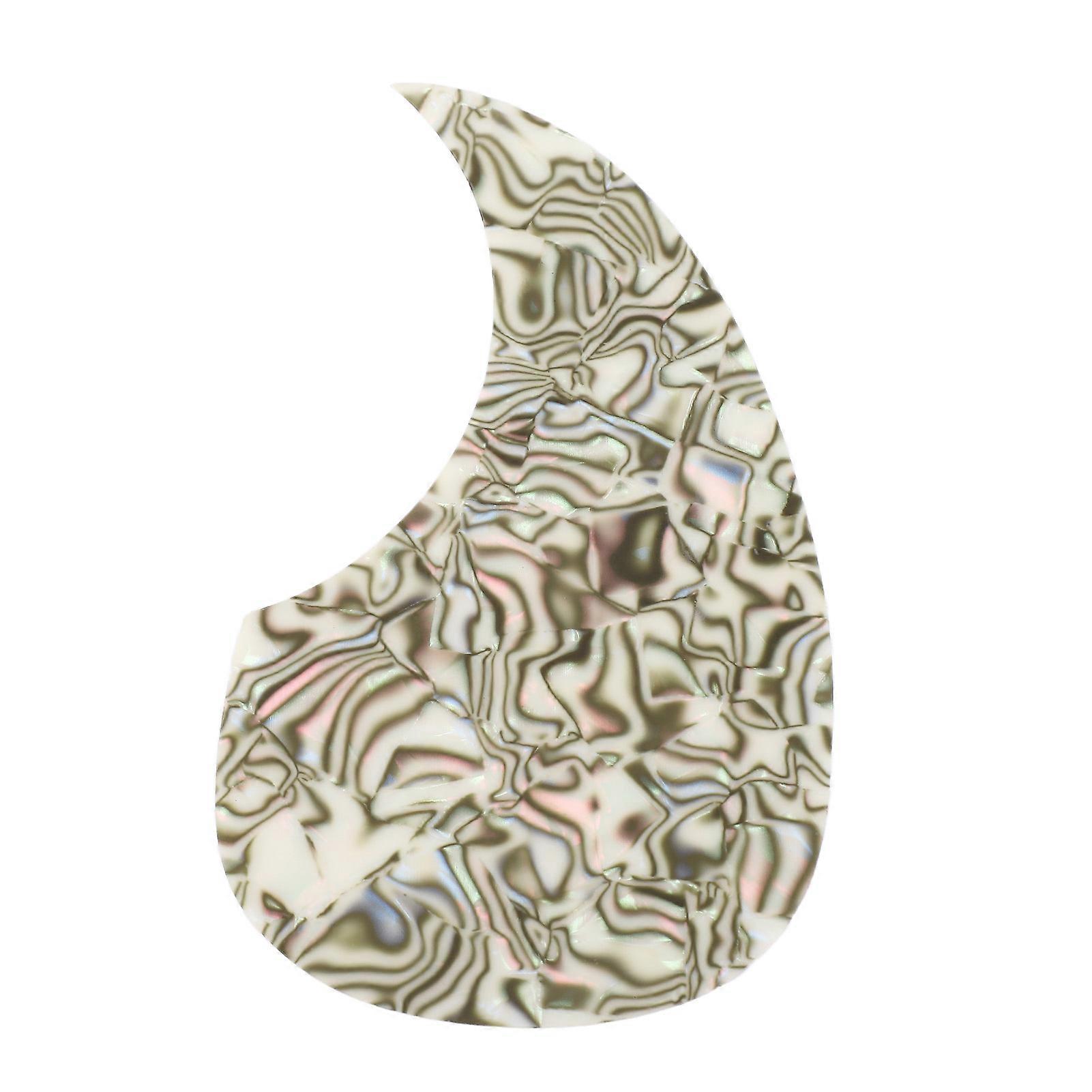 Light Colored Shell Guitar Pickguard 128mm Anti-Scratch PVC