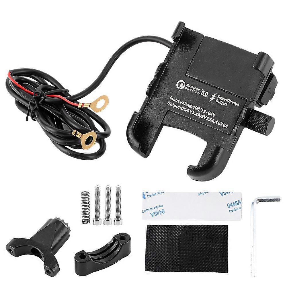 Wasserdichte Handyhalterung für Motorräder mit USB-Anschluss