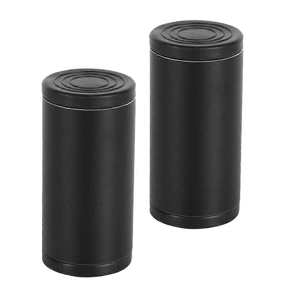 Bed Stoppers to Prevent Sliding Adjustable Headboard Bracket for Sofas Black Aluminum Alloy Noise Reduction 2Pcs