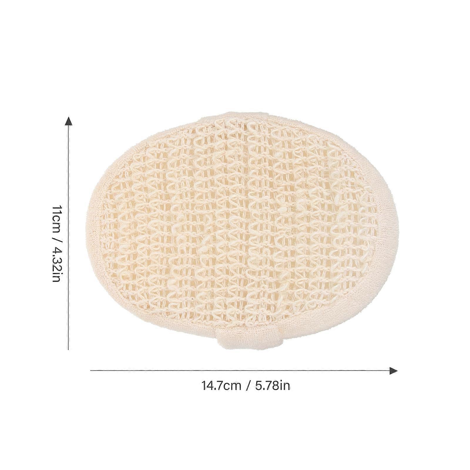 Bath Sponge 3Pcs Exfoliating Body Scrubber for Bathing Use