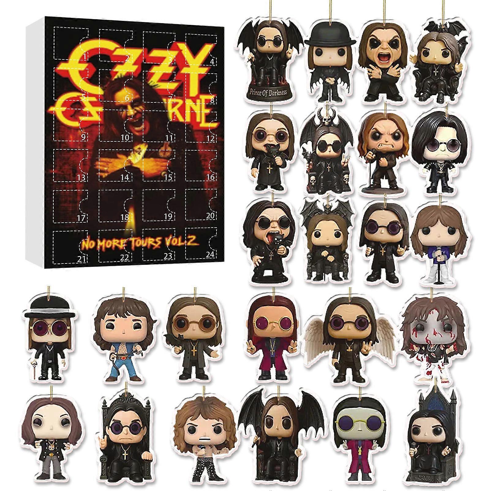 Ozzy Osbourne Motorcycle Bell Ozzy Osbourne Countdown Calendar Blind Box Pendant