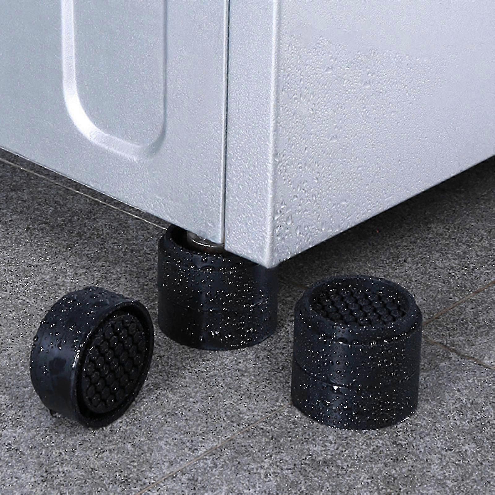 Lilyme Washing Machine Support Anti Dérapant Anti Vibration Caoutchouc Laveuse Sécheuse Pieds Pads