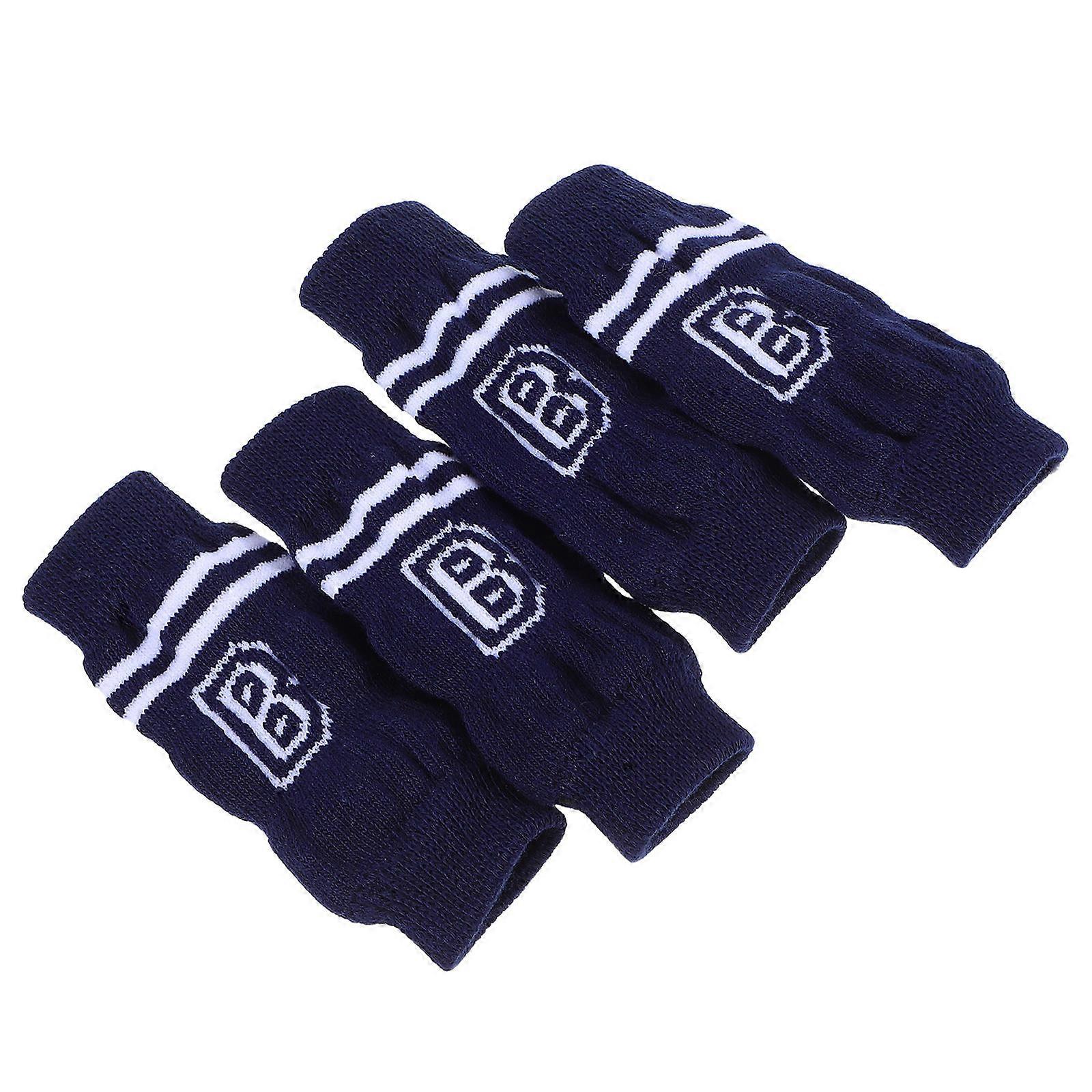 Dog Elbow Sleeve Pet Elbow Protector Providing Soft Support 4Pcs Set