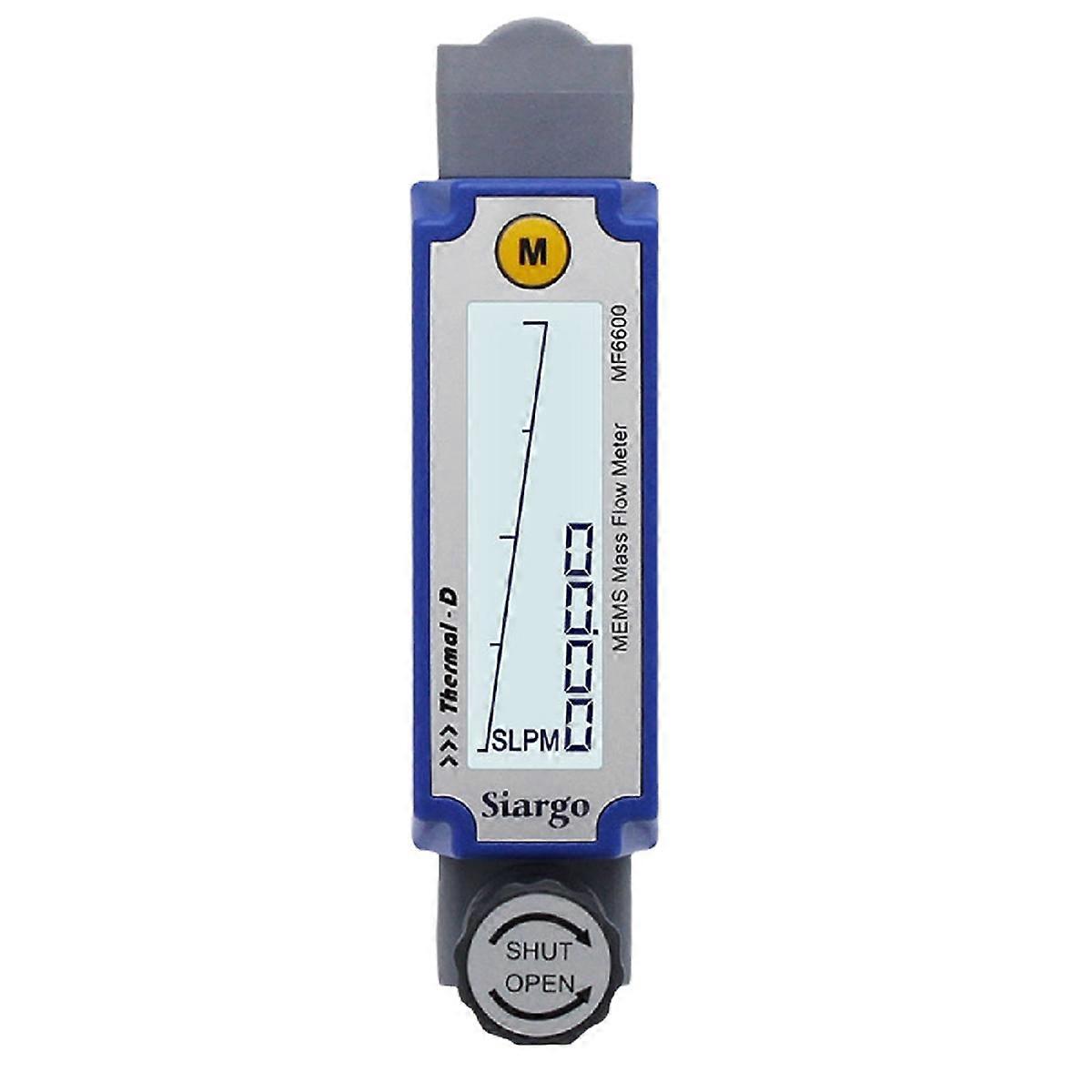 MF6600 Misuratore di portata massica termica Misuratore di portata di gas MEMS digitale con display LCD Uscita RS485 regolabile ad alta precisione C