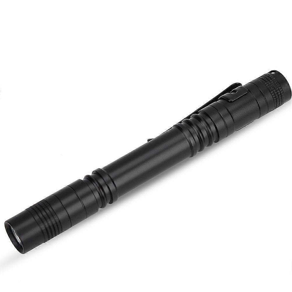 1pc Portable Flash Light Ultra Bright LED Flashlight Mini Pen Shape Pocket Torch