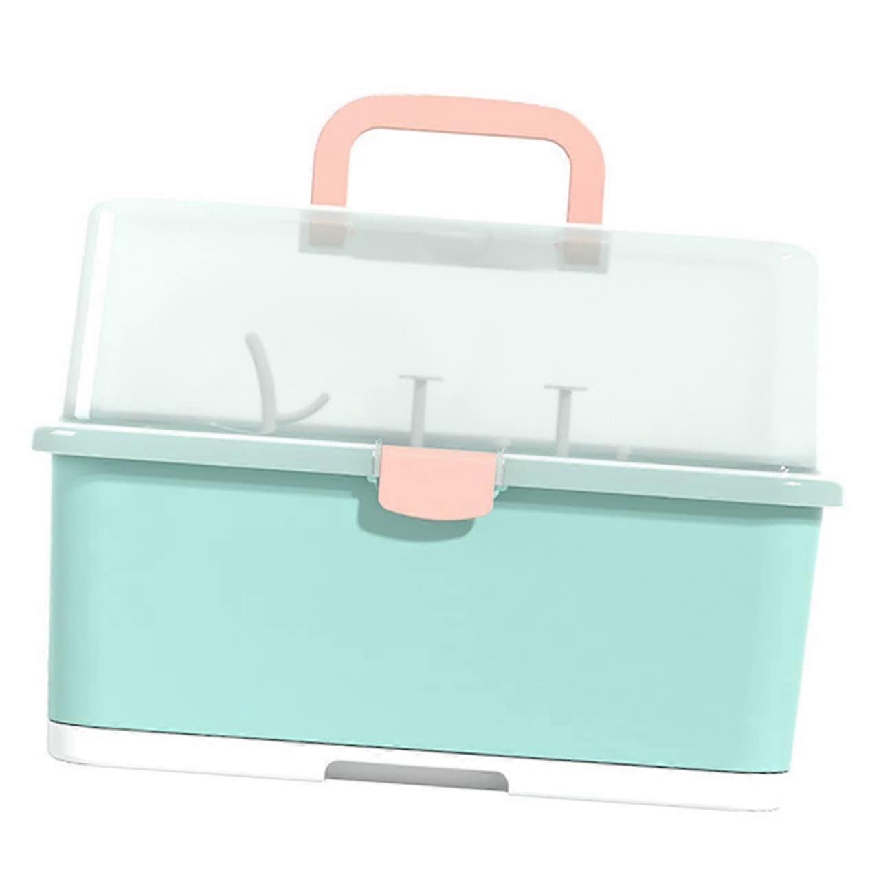 Nursing Bottle Storage Box Sealed Lid Dustproof Drying Rack Food Grade Organizer Draining Tray For Year Old Essentials
