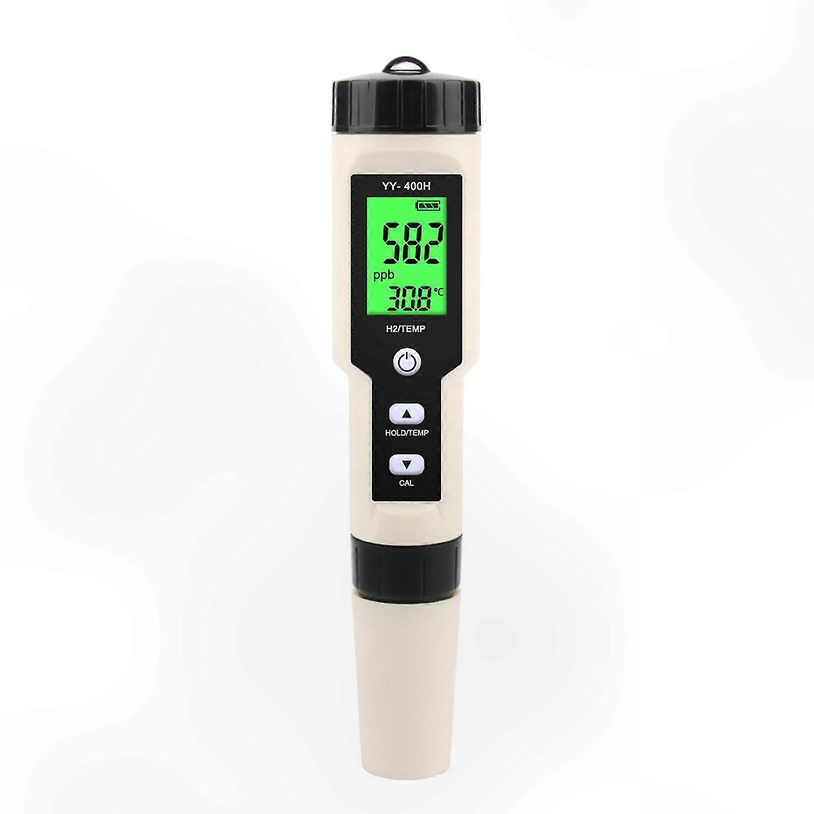 Precision H2 Water Tester with Backlight for Reliable Results