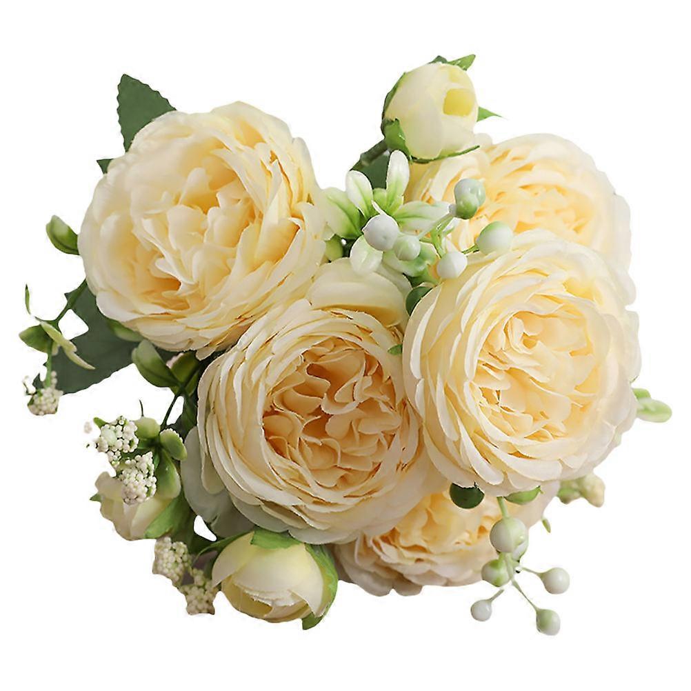 Romantic Rose Lifelike Rose Stem for Decoration 1Pcs