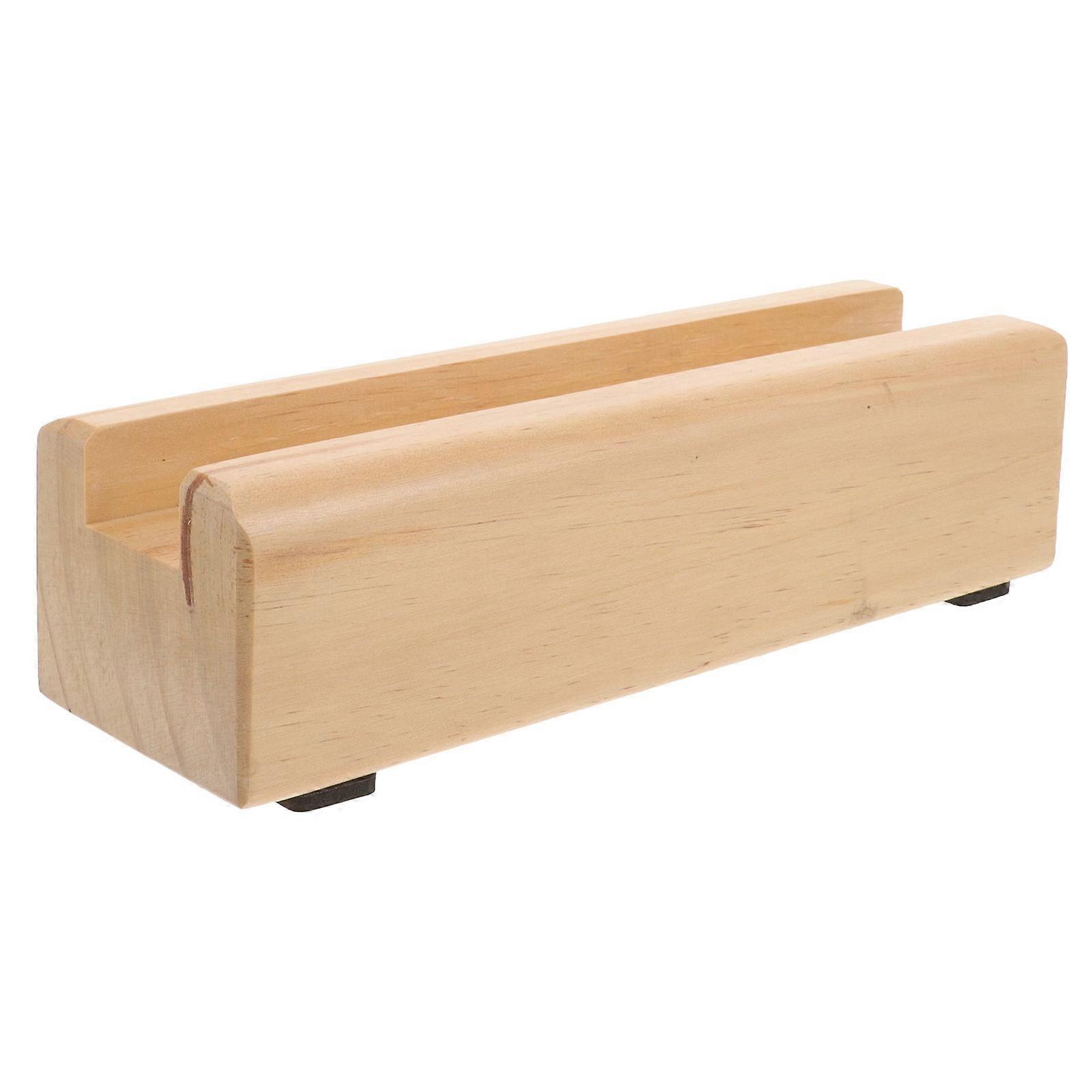 Full Length Mirror Base Wooden Stand for Reliable Support 4Pcs