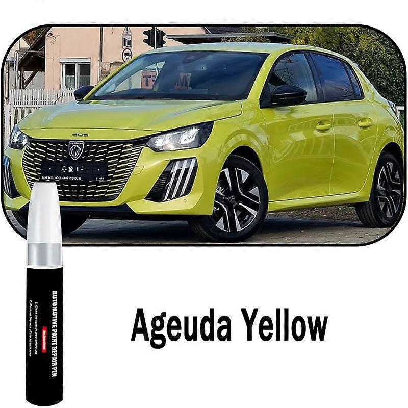 עט תיקון צבע לרכב עבור פיג'ו 208 208E עט מגע להסרת שריטות צבע אביזרי טיפוח צבע לרכב