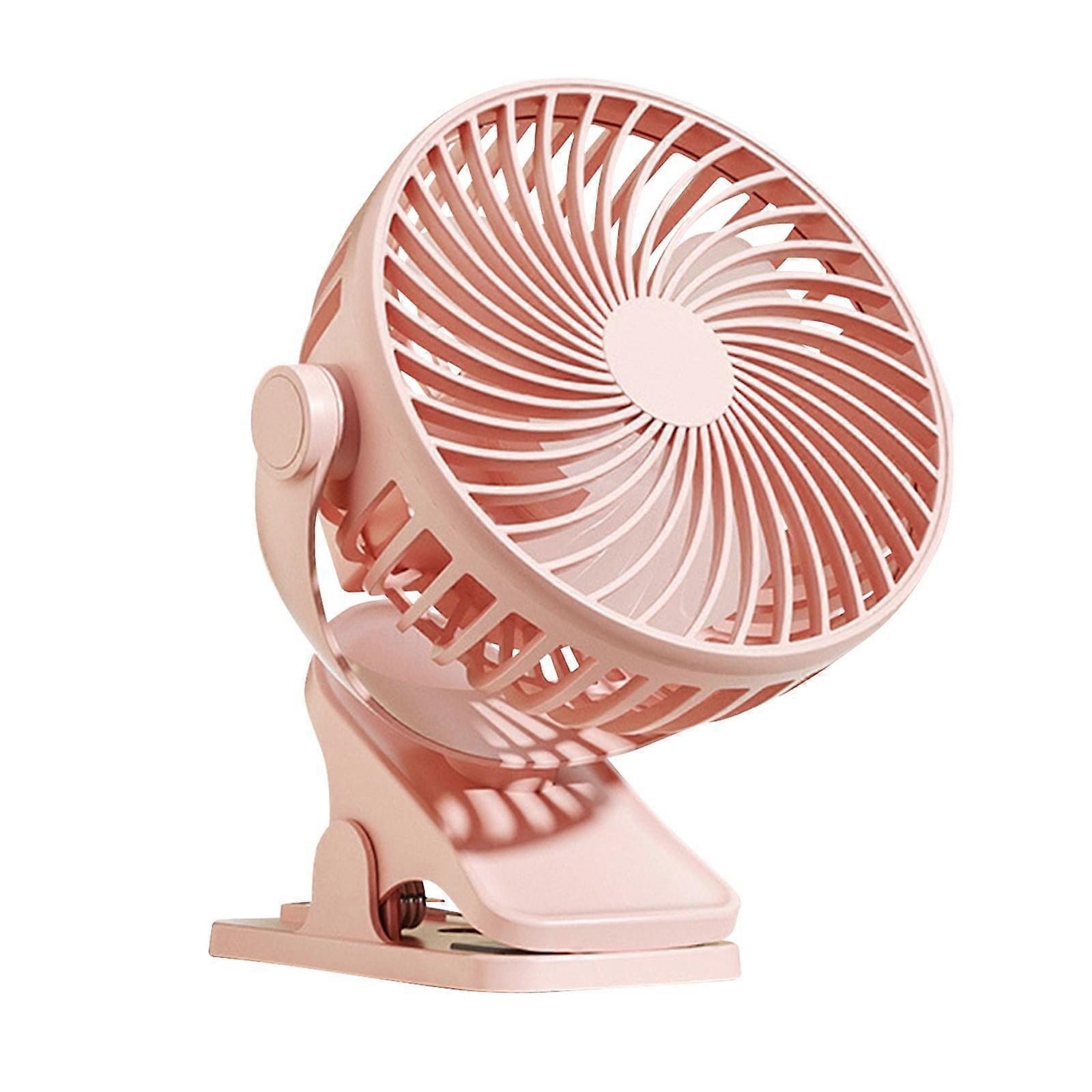 RRCSS Stay Cool Anywhere With Our 3-Speed Multi-Functional Clip-On Desk Fan - A Portable And Rechargeable Must-Have For Office Dorms And Study