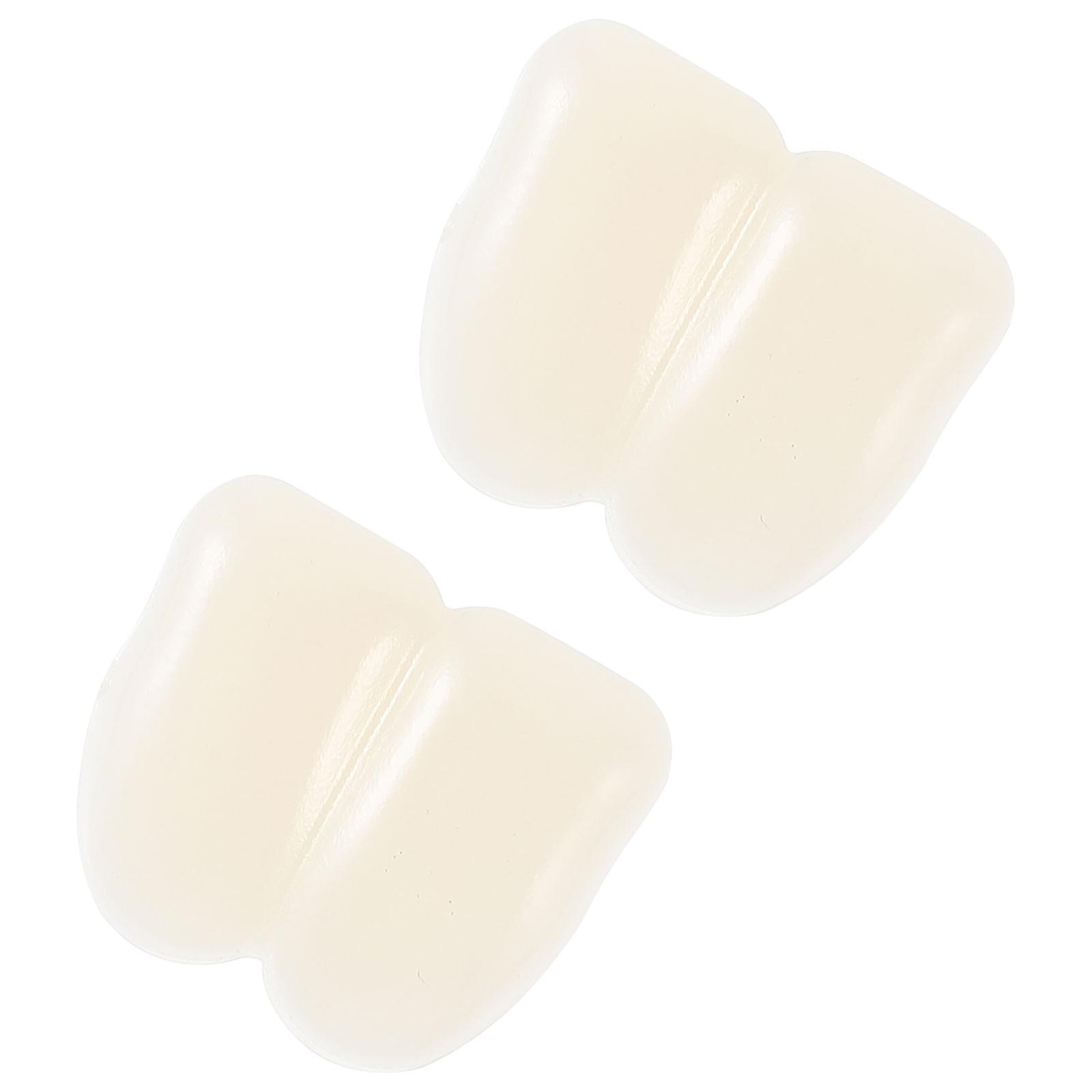 Rabbit Buck Teeth Resin Bunny Teeth for Halloween 4Pcs Bulk Set